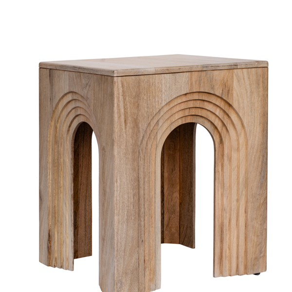 Vinyl Wall Covering Accent Furniture Accent Furniture Ramira Wood End Table