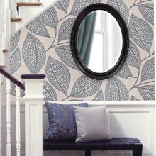 Queen Ann Mirror - Glossy Black