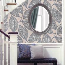 Queen Ann Mirror - Glossy Charcoal