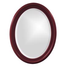 George Mirror - Glossy Burgundy