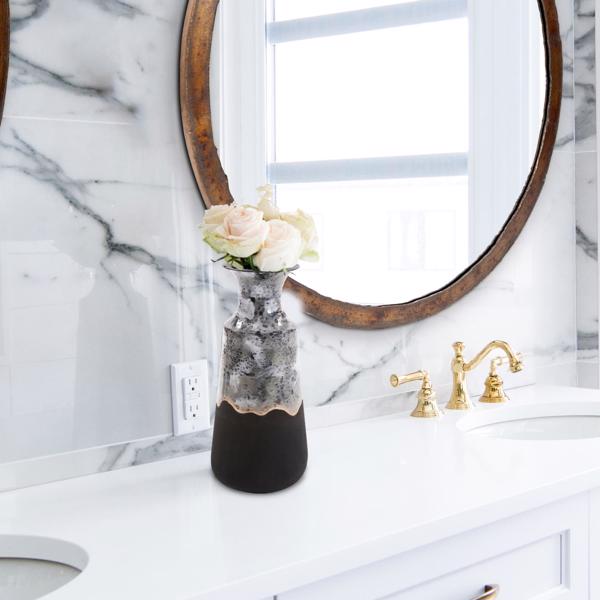 Vinyl Wall Covering Accessories Accessories Embers Iron Vase, Large