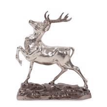 Red Deer Stag Aluminum Sculpture