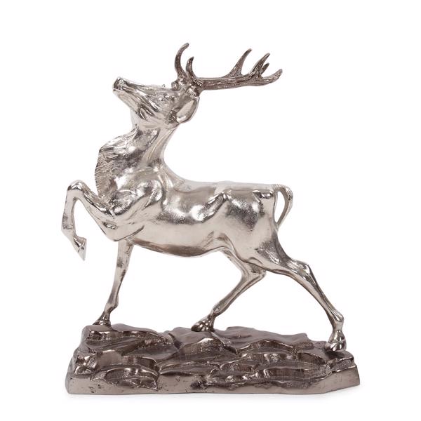 Vinyl Wall Covering Accessories Accessories Red Deer Stag Aluminum Sculpture