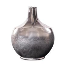 Advik Polished Silver Vase- Tall
