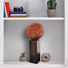 Mr. Wilfred Terra Cotta Sculpture on Aluminum Pill