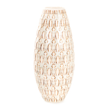 Cade Textured Ceramic Torpedo Vase Short