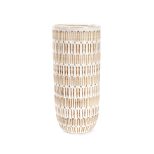 Cade Textured Ceramic  Vase Tall
