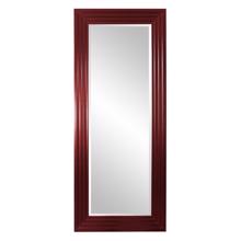 Delano Mirror - Glossy Burgundy