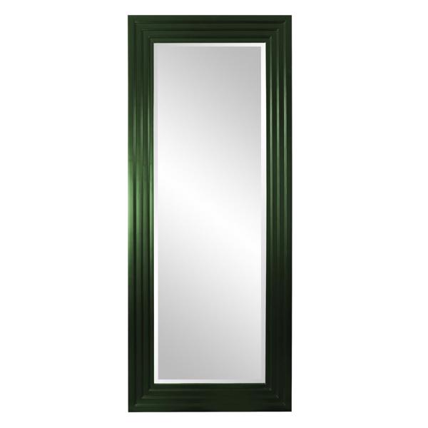 Vinyl Wall Covering Mirrors Mirrors Delano Mirror - Glossy Hunter Green