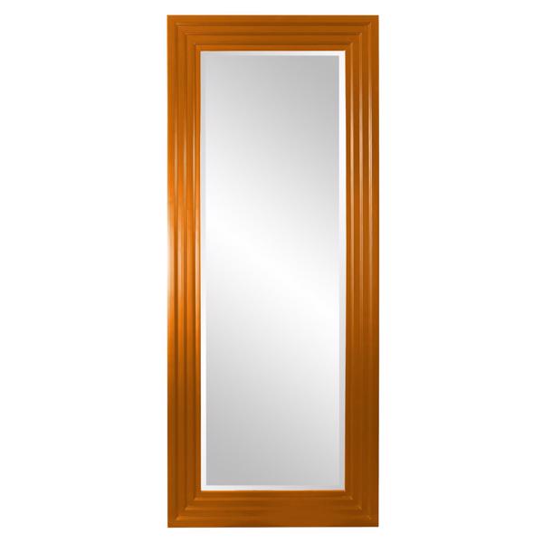 Vinyl Wall Covering Mirrors Mirrors Delano Mirror - Glossy Orange