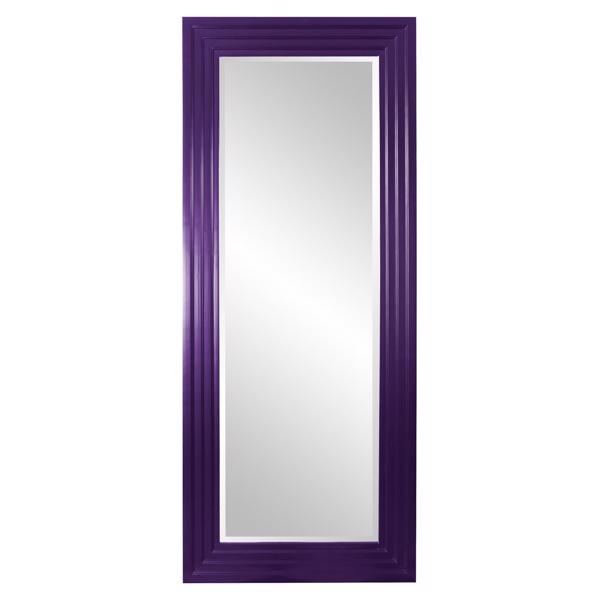 Vinyl Wall Covering Mirrors Mirrors Delano Mirror - Glossy Royal Purple