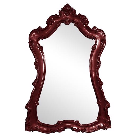  Mirrors Mirrors Lorelei Mirror - Glossy Burgundy