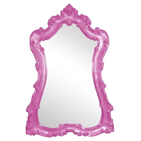Vinyl Wall Covering Mirrors Mirrors Lorelei Mirror - Glossy Hot Pink