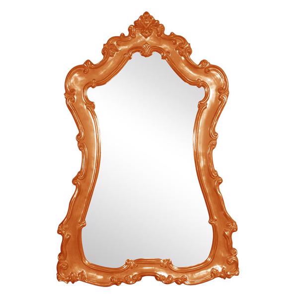 Vinyl Wall Covering Mirrors Mirrors Lorelei Mirror - Glossy Orange