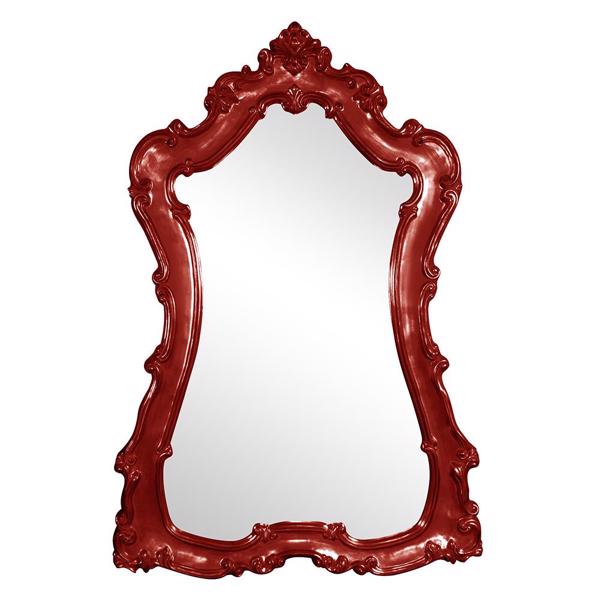 Vinyl Wall Covering Mirrors Mirrors Lorelei Mirror - Glossy Red