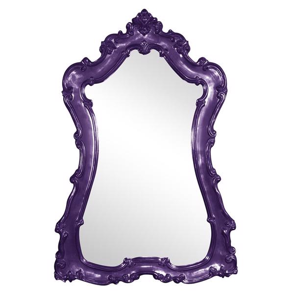 Vinyl Wall Covering Mirrors Mirrors Lorelei Mirror - Glossy Royal Purple