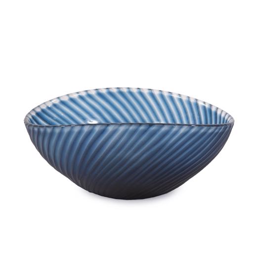  Accessories Accessories Oceanic Wave Hand Blown Glass Bowl