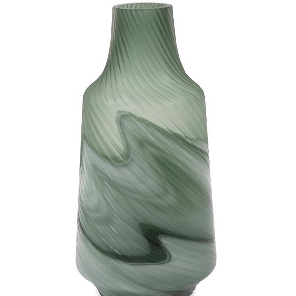 Vinyl Wall Covering Accessories Accessories Teal Swirl Vase Large