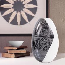 Oxman Hypnotic Tall Glass Vase