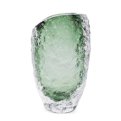  Accessories Accessories Emerald Crystalized Glass Vase- Large