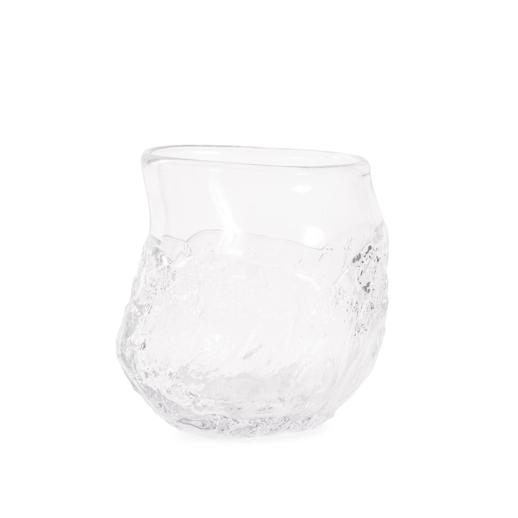  Accessories Accessories Portage Ice Clear Abstract Glass Vase- Short