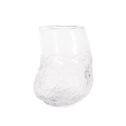  Accessories Accessories Portage Ice Clear Abstract Glass Vase- Medium