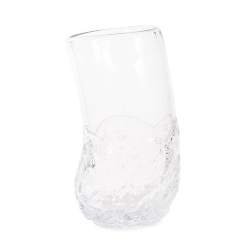  Accessories Accessories Portage Ice Clear Abstract Glass Vase- Tall