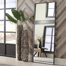 Steele Black Oversize Mirror