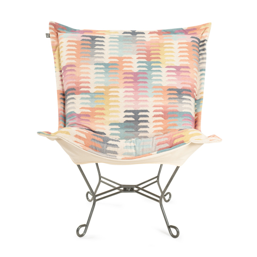  Accent Furniture Accent Furniture Puff Chair Complete Navajo Multi