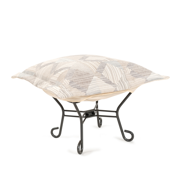 Vinyl Wall Covering Accent Furniture Accent Furniture Puff Ottoman Complete Prisma Natural