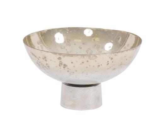  Accessories Accessories Round Grotto Glass Footed Bowl