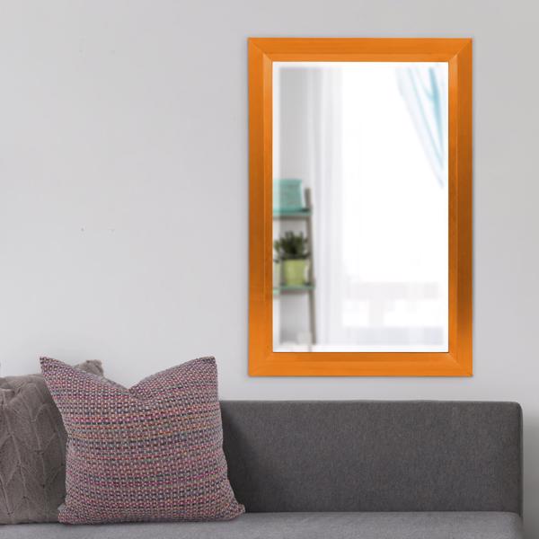 Vinyl Wall Covering Mirrors Mirrors Avery Mirror - Glossy Orange