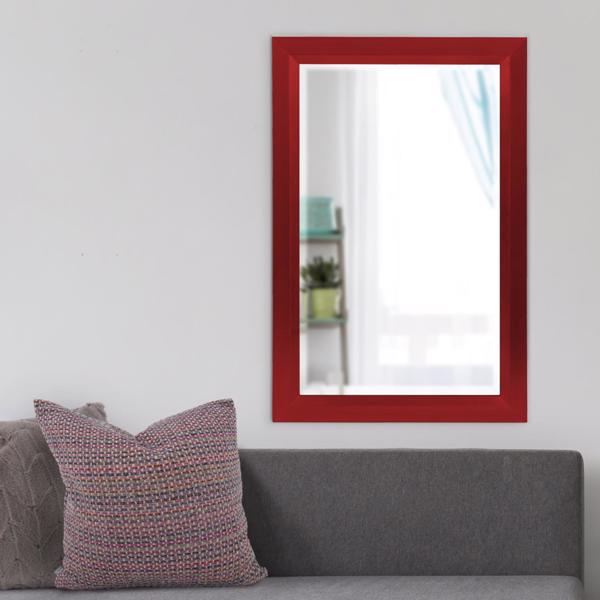 Vinyl Wall Covering Mirrors Mirrors Avery Mirror - Glossy Red
