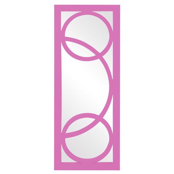 Vinyl Wall Covering Mirrors Mirrors Dynasty Mirror - Glossy Hot Pink