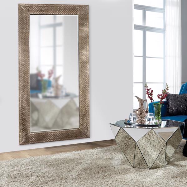 Vinyl Wall Covering Mirrors Mirrors Bergman Rectangular Oversized Mirror