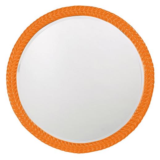 Mirrors Mirrors Amelia Mirror - Glossy Orange
