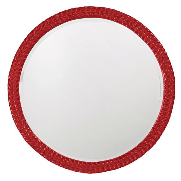 Vinyl Wall Covering Mirrors Mirrors Amelia Mirror - Glossy Red