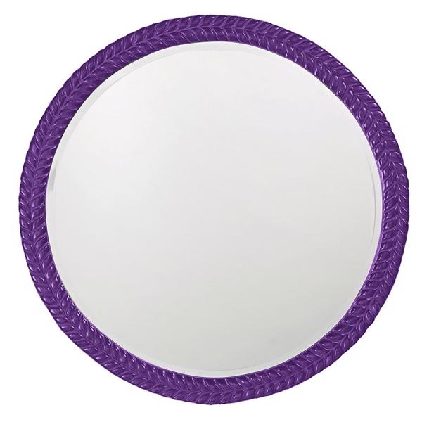 Vinyl Wall Covering Mirrors Mirrors Amelia Mirror - Glossy Royal Purple
