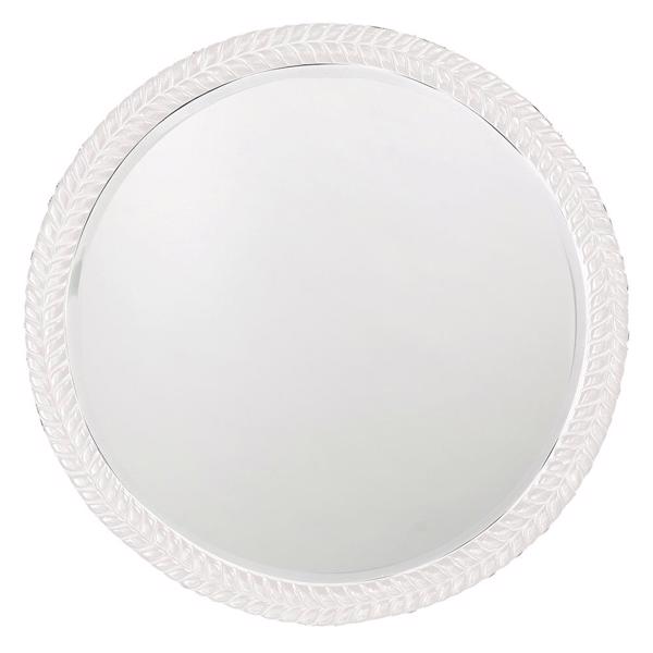 Vinyl Wall Covering Mirrors Mirrors Amelia Mirror - Glossy White