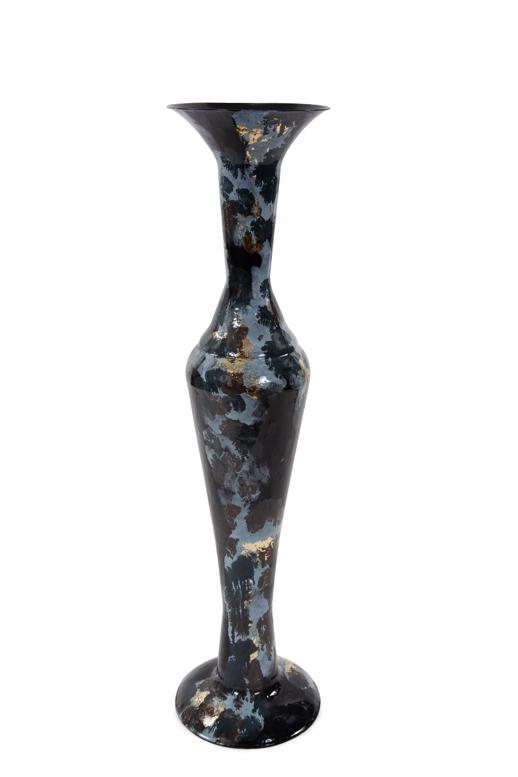 Accessories Accessories Oceanique Flared Iron Vase, Tall
