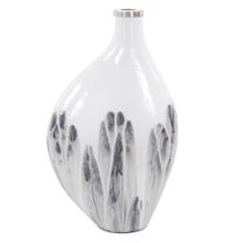 Albrecht Asymmetrical Glass Vase, Short
