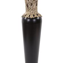 Black Zetian Vase, Tall