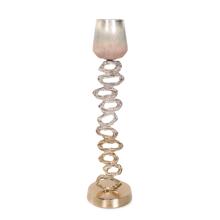Teresina Gold  Ombre Candleholder- Tall