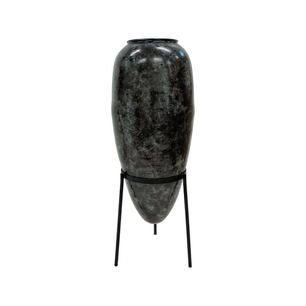 Vinyl Wall Covering Accessories Accessories Lakota Iron Vase With Stand - Large