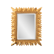 French D' Amboise Collection of Gold Petite Mirrors- Rectangular