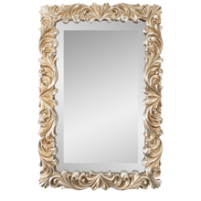 French D' Amboise Collection of Silver Petite Mirrors- Rectangular