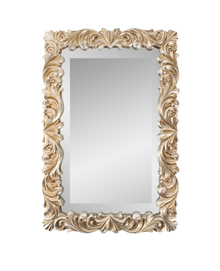 French D' Amboise Collection of Silver Petite Mirrors- Rectangular