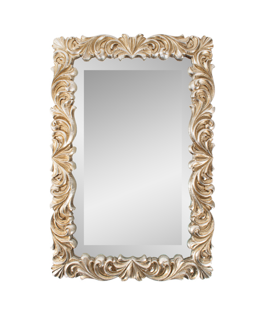  Mirrors Mirrors French D' Amboise Collection of Silver Petite Mirrors- Rectangular