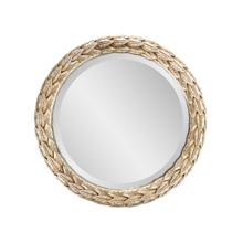 French D' Amboise Collection of Silver Petite Mirrors- Round