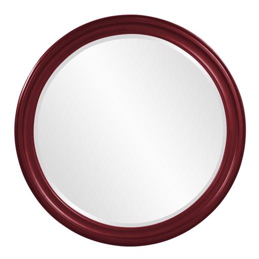  Mirrors Mirrors George Mirror - Glossy Burgundy
